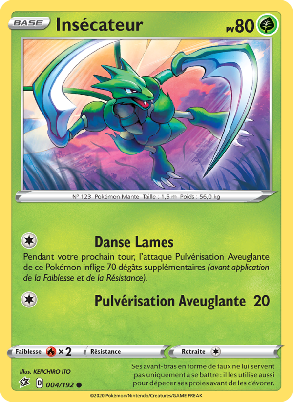 Insécateur 4 — Clash des Rebelles (French Pokémon TCG card)