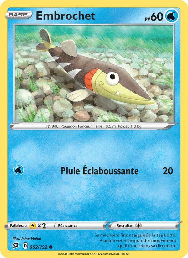Embrochet 52 — Clash des Rebelles (French Pokémon TCG card)