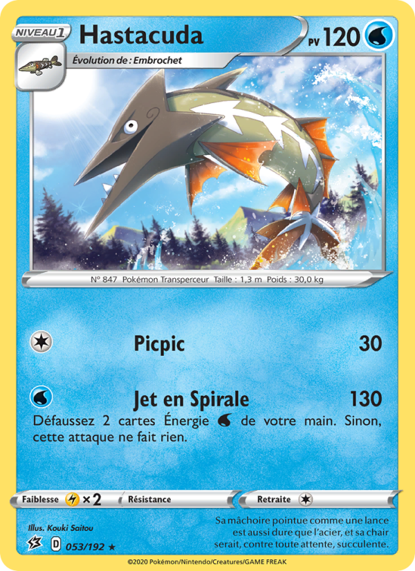 Hastacuda 53 — Clash des Rebelles (French Pokémon TCG card)