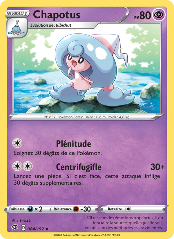 Chapotus 84 — Clash des Rebelles (French Pokémon TCG card)