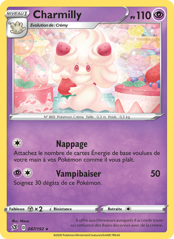 Charmilly 87 — Clash des Rebelles (French Pokémon TCG card)