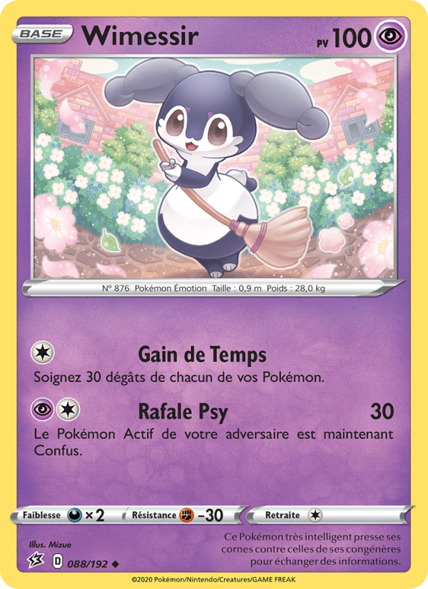 Wimessir 88 — Clash des Rebelles (French Pokémon TCG card)