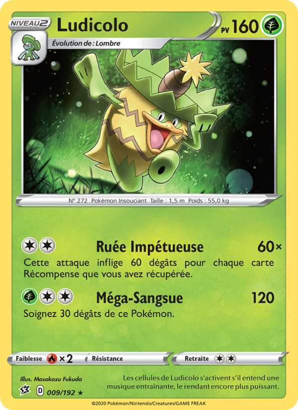 Ludicolo 9 — Clash des Rebelles (French Pokémon TCG card)