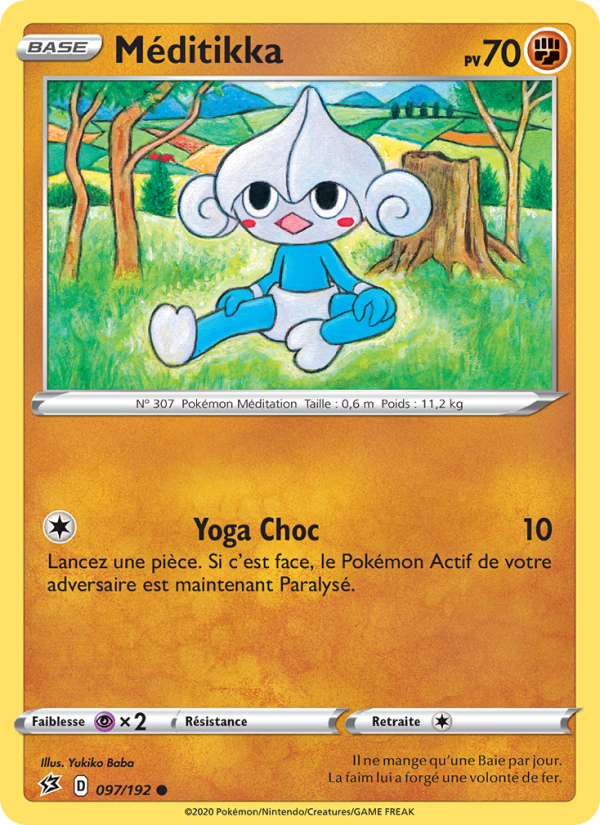 Méditikka 97 — Clash des Rebelles (French Pokémon TCG card)