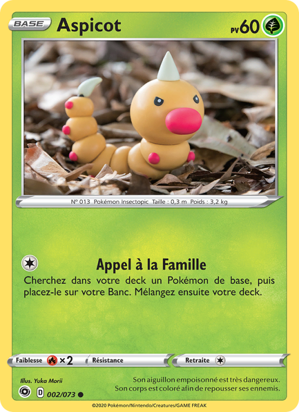 Aspicot 2 — La Voie du Maître (French Pokémon TCG card)