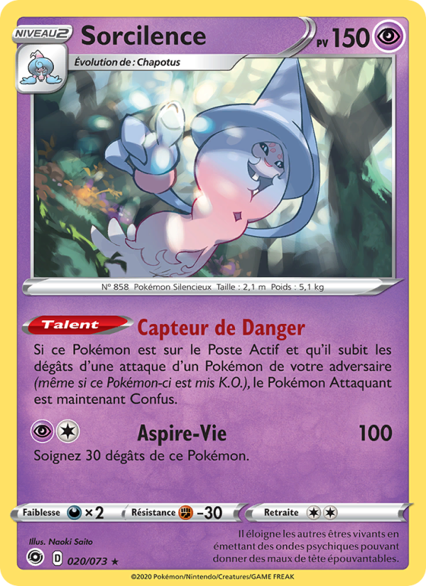 Sorcilence 20 — La Voie du Maître (French Pokémon TCG card)