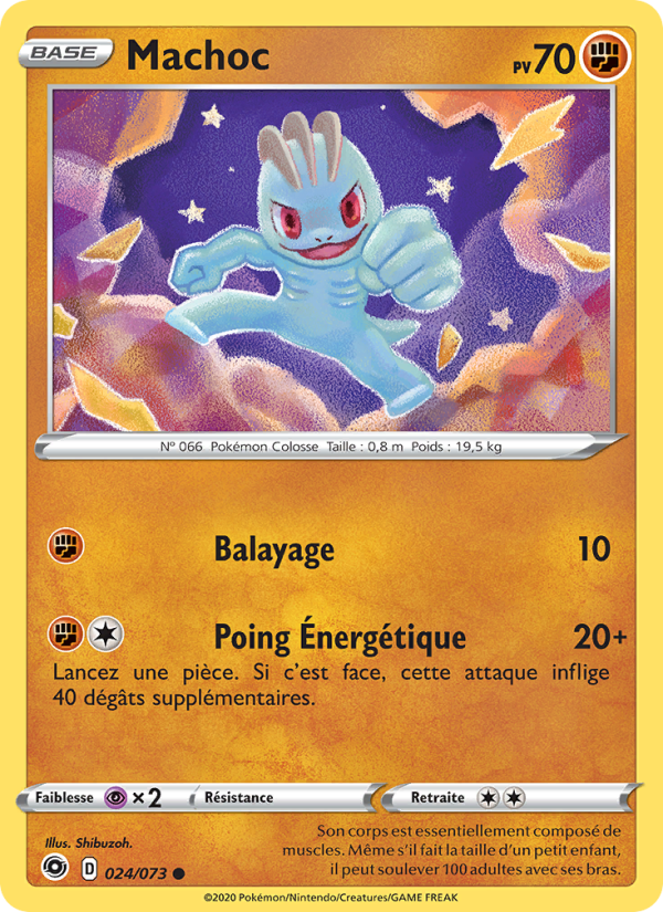 Machoc 24 — La Voie du Maître (French Pokémon TCG card)