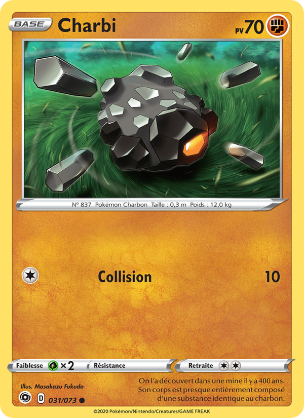 Charbi 31 — La Voie du Maître (French Pokémon TCG card)