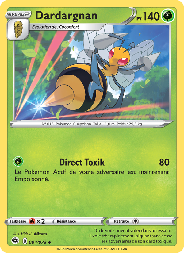 Dardargnan 4 — La Voie du Maître (French Pokémon TCG card)