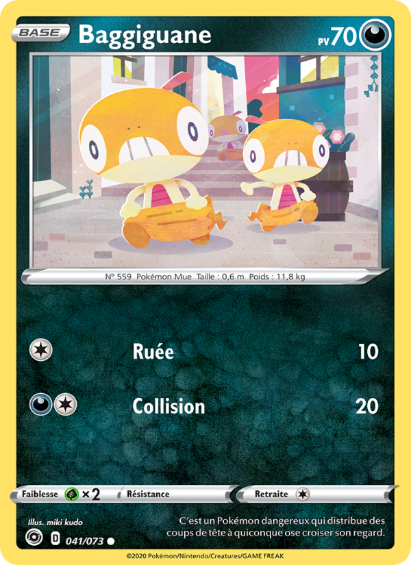 Baggiguane 41 — La Voie du Maître (French Pokémon TCG card)
