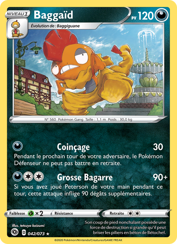 Baggaïd 42 — La Voie du Maître (French Pokémon TCG card)