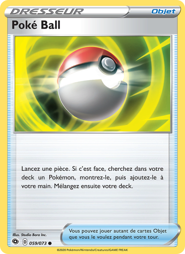Poké Ball 59 — La Voie du Maître (French Pokémon TCG card)