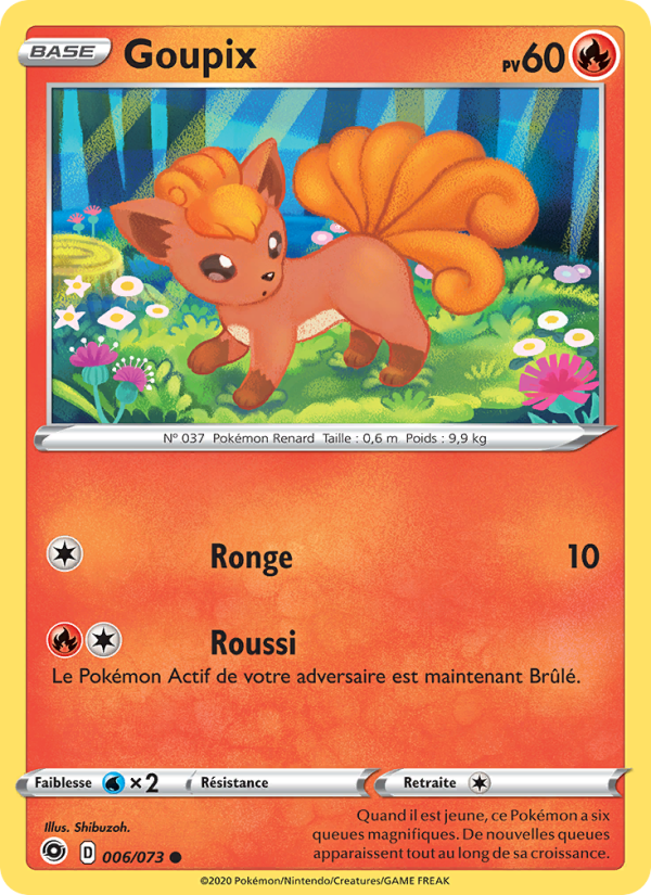 Goupix 6 — La Voie du Maître (French Pokémon TCG card)