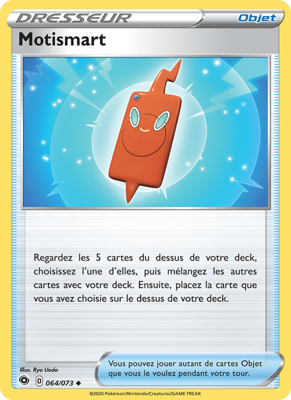 Motismart 64 — La Voie du Maître (French Pokémon TCG card)