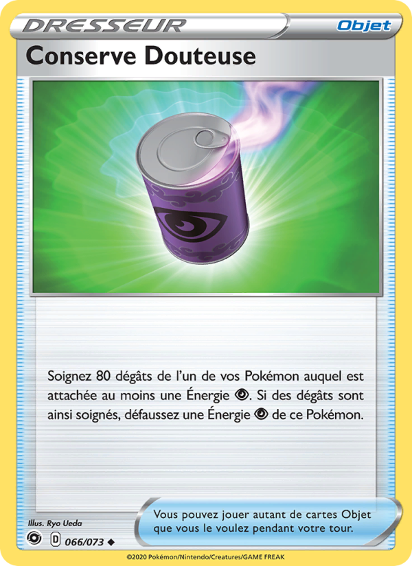 Conserve Douteuse 66 — La Voie du Maître (French Pokémon TCG card)