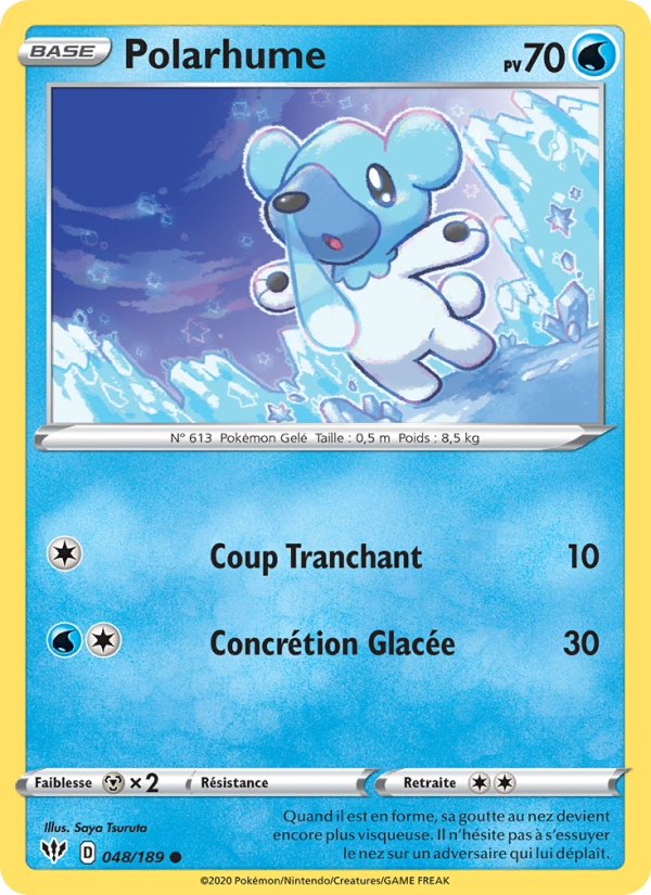 Polarhume 48 — Ténèbres Embrasées (French Pokémon TCG card)