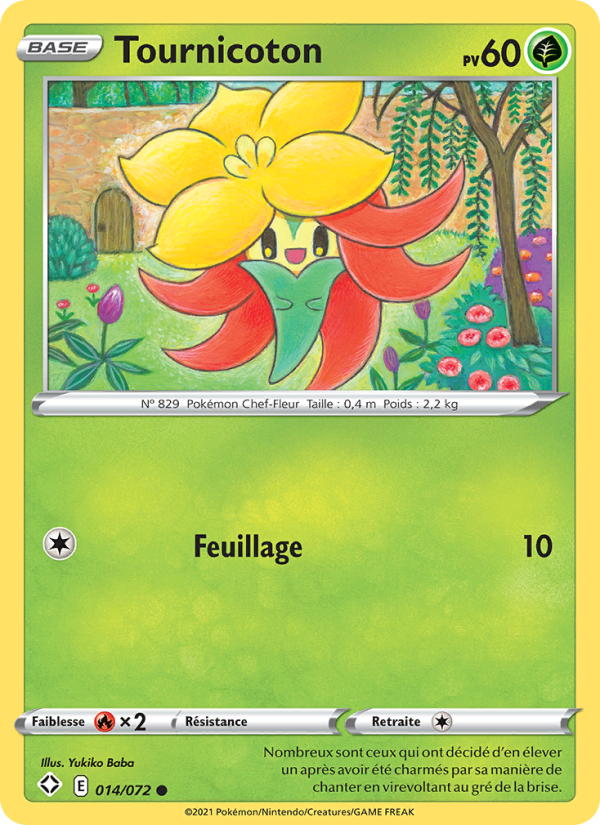 Tournicoton 14 — Destinées Radieuses (French Pokémon TCG card)