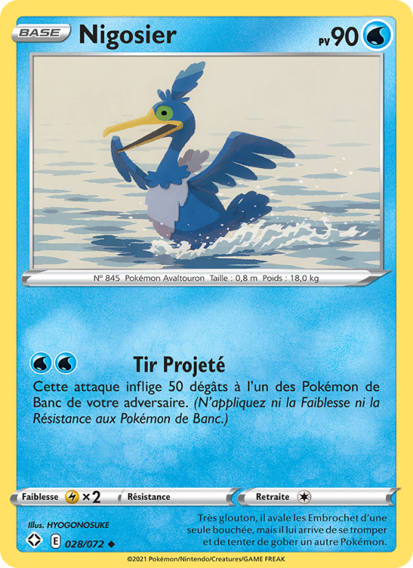 Nigosier 28 — Destinées Radieuses (French Pokémon TCG card)