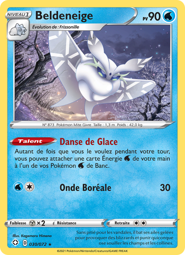 Beldeneige 30 — Destinées Radieuses (French Pokémon TCG card)