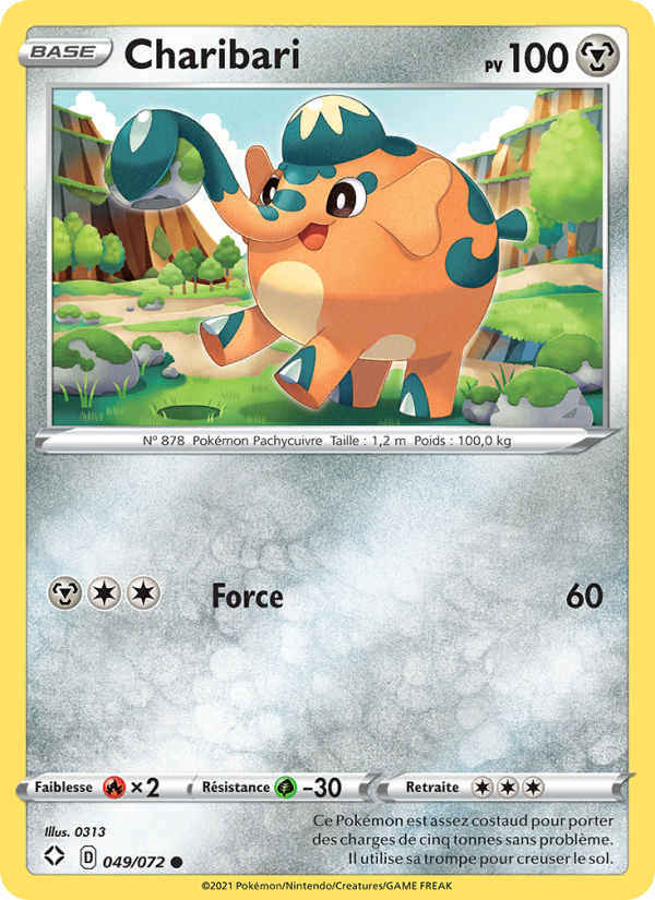 Charibari 49 — Destinées Radieuses (French Pokémon TCG card)