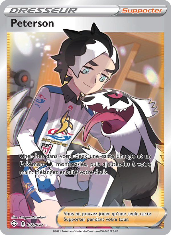 Peterson 69 — Destinées Radieuses (French Pokémon TCG card)