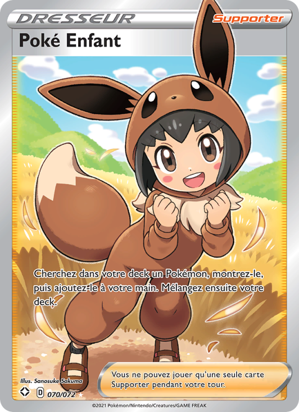 Poké Enfant 70 — Destinées Radieuses (French Pokémon TCG card)