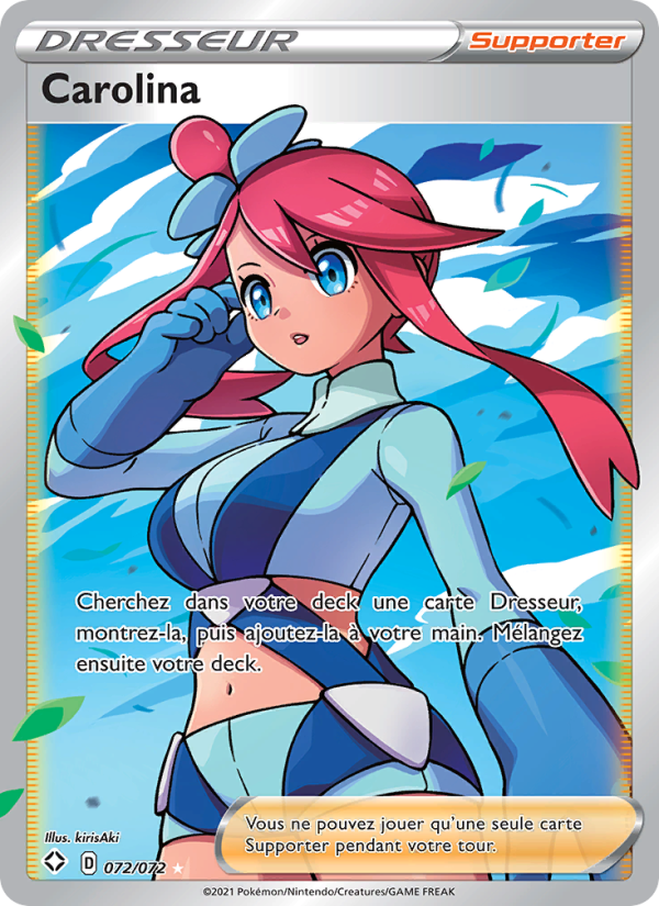 Carolina 72 — Destinées Radieuses (French Pokémon TCG card)