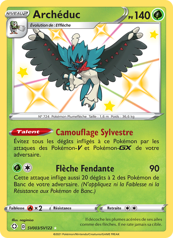 Archéduc SV003 — Destinées Radieuses (French Pokémon TCG card)