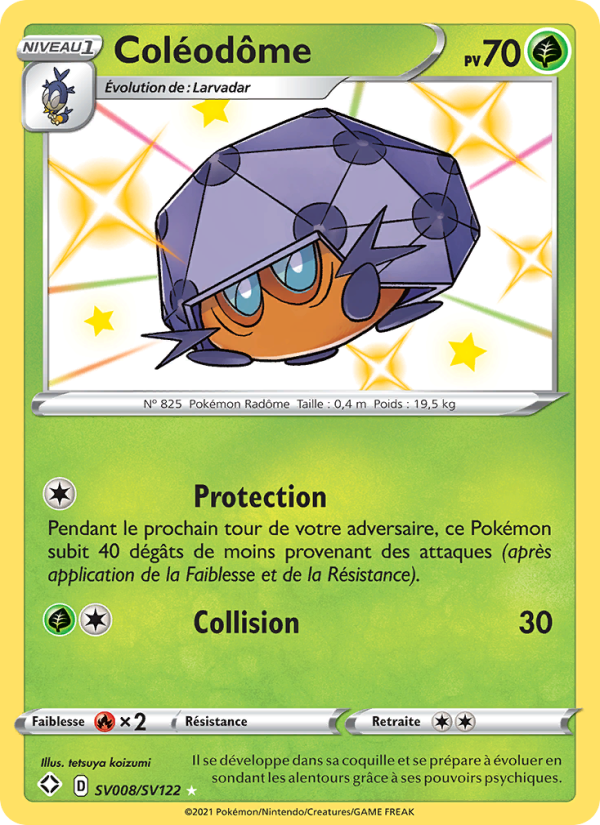 Coléodôme SV008 — Destinées Radieuses (French Pokémon TCG card)