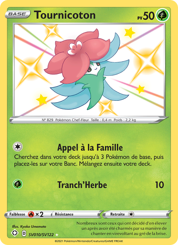 Tournicoton SV010 — Destinées Radieuses (French Pokémon TCG card)