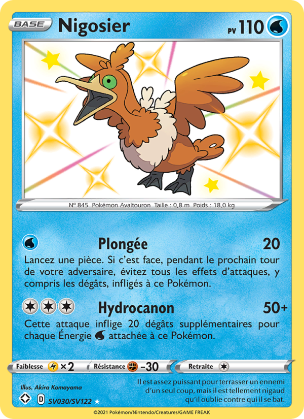 Nigosier SV030 — Destinées Radieuses (French Pokémon TCG card)