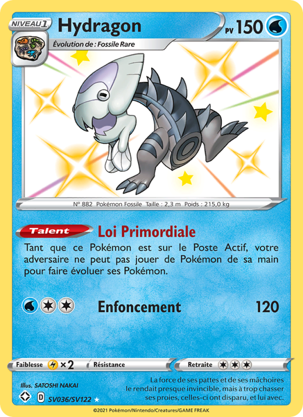 Hydragon SV036 — Destinées Radieuses (French Pokémon TCG card)