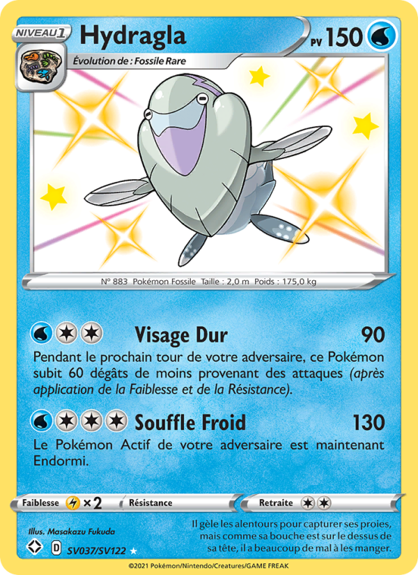 Hydragla SV037 — Destinées Radieuses (French Pokémon TCG card)