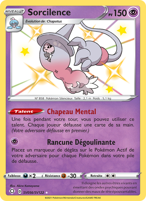 Sorcilence SV056 — Destinées Radieuses (French Pokémon TCG card)