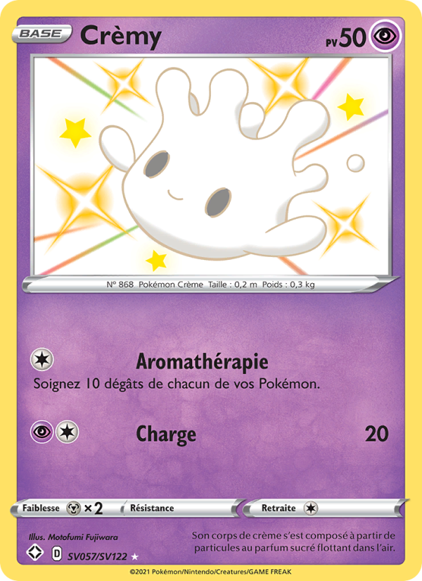Crèmy SV057 — Destinées Radieuses (French Pokémon TCG card)