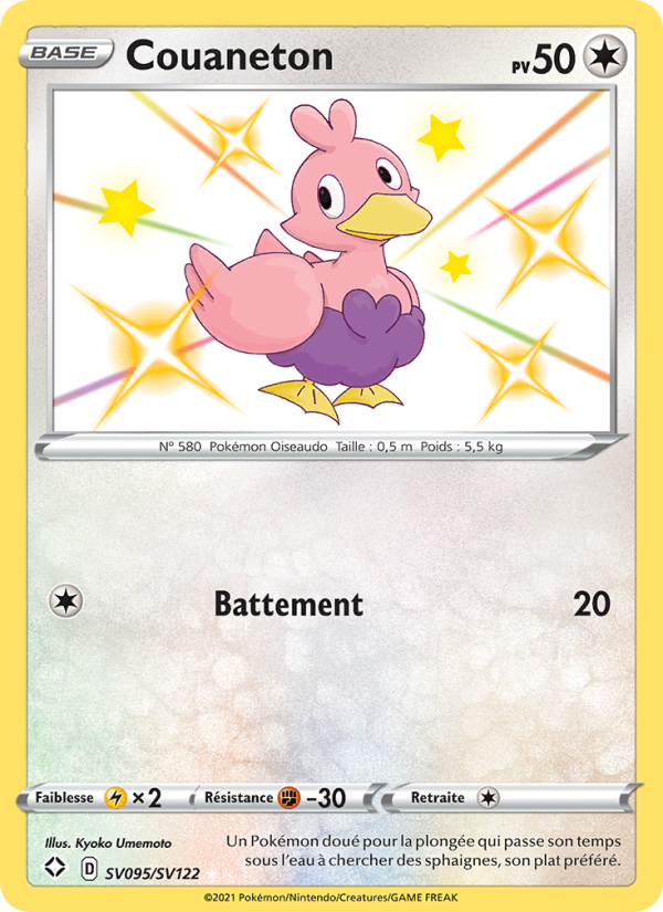 Couaneton SV095 — Destinées Radieuses (French Pokémon TCG card)