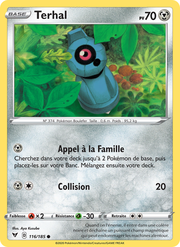 Terhal 116 — Voltage Éclatant (French Pokémon TCG card)
