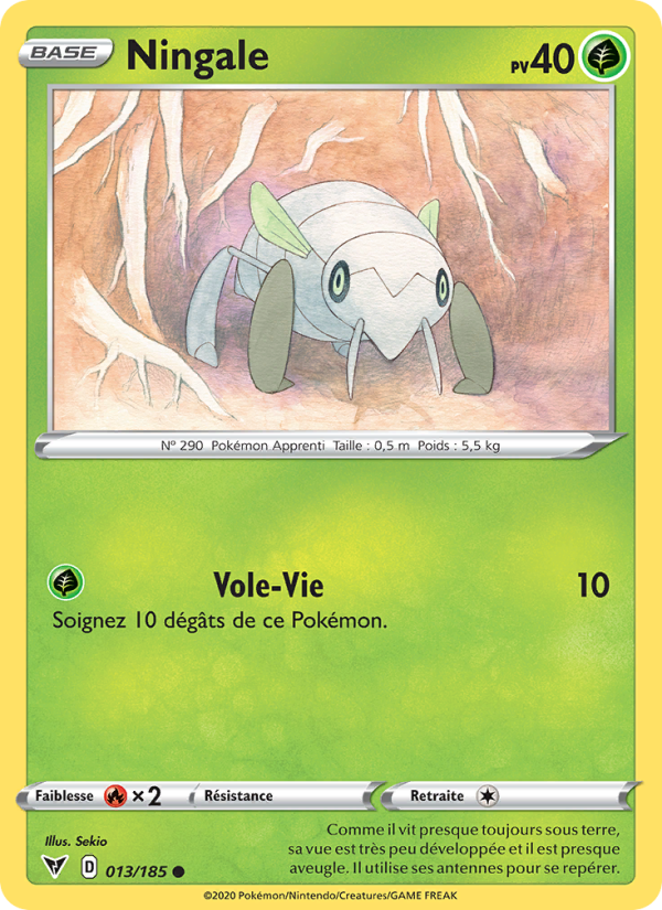 Ningale 13 — Voltage Éclatant (French Pokémon TCG card)