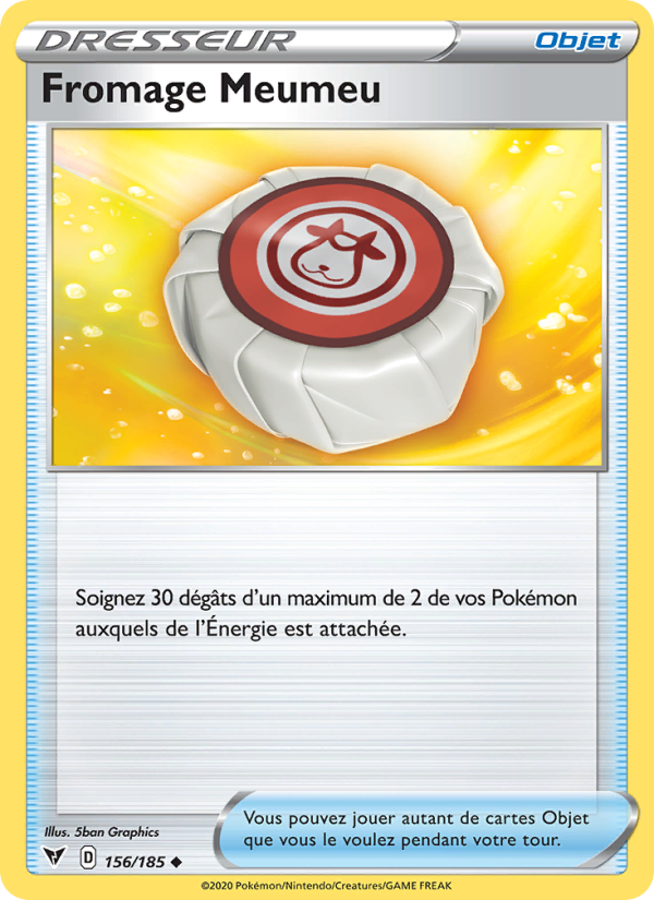 Fromage Meumeu 156 — Voltage Éclatant (French Pokémon TCG card)