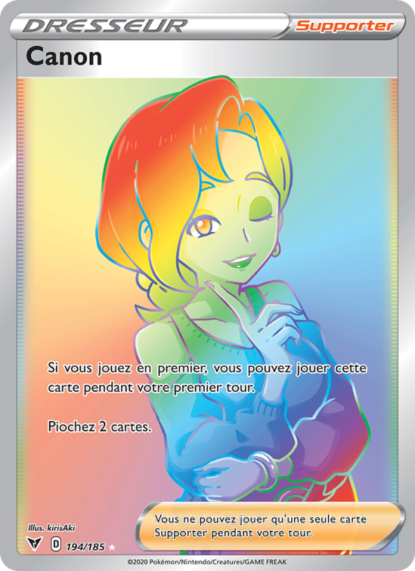 Canon 194 — Voltage Éclatant (French Pokémon TCG card)