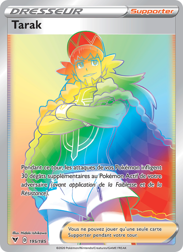 Tarak 195 — Voltage Éclatant (French Pokémon TCG card)
