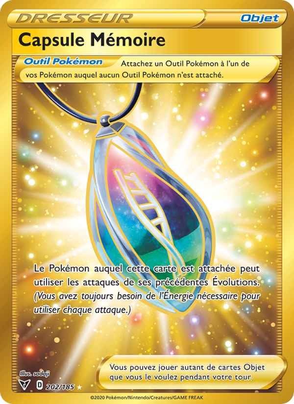 Capsule Mémoire 202 — Voltage Éclatant (French Pokémon TCG card)