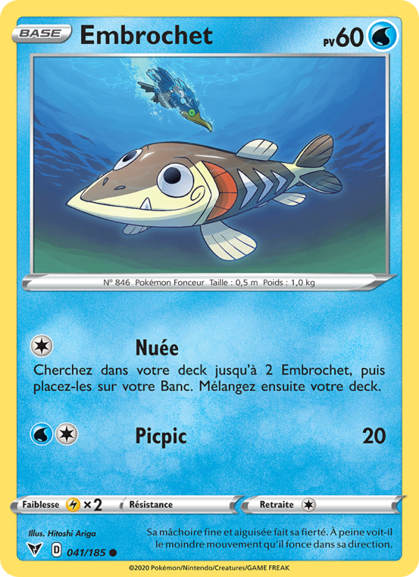 Embrochet 41 — Voltage Éclatant (French Pokémon TCG card)