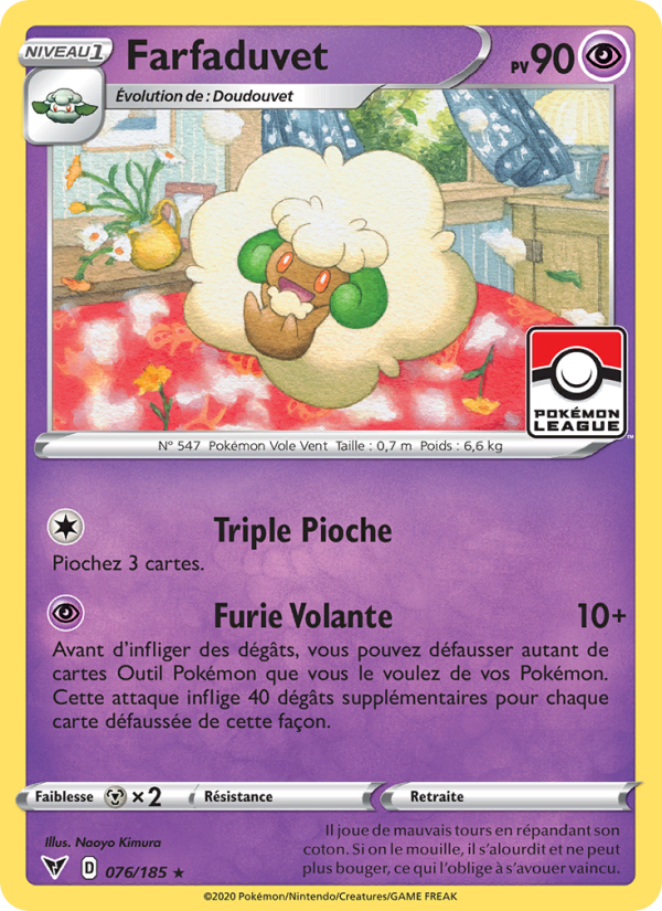 Farfaduvet 76 — Voltage Éclatant (French Pokémon TCG card)