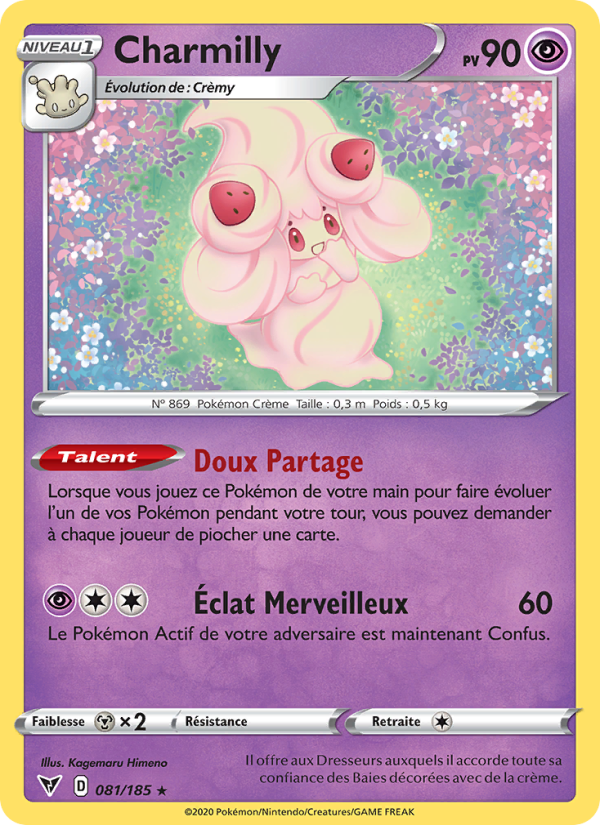 Charmilly 81 — Voltage Éclatant (French Pokémon TCG card)