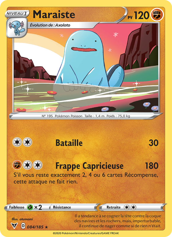 Maraiste 84 — Voltage Éclatant (French Pokémon TCG card)