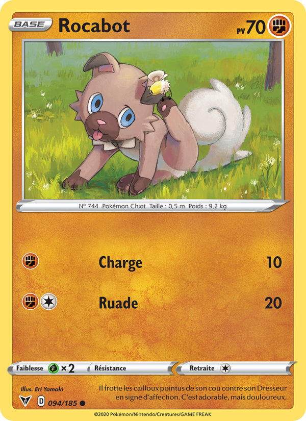 Rocabot 94 — Voltage Éclatant (French Pokémon TCG card)