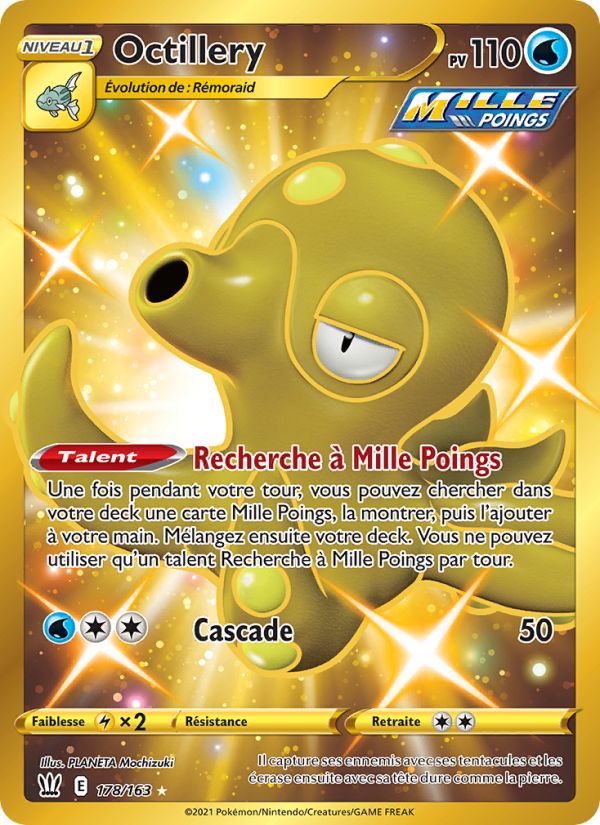 Octillery 178 — Styles de combat (French Pokémon TCG card)