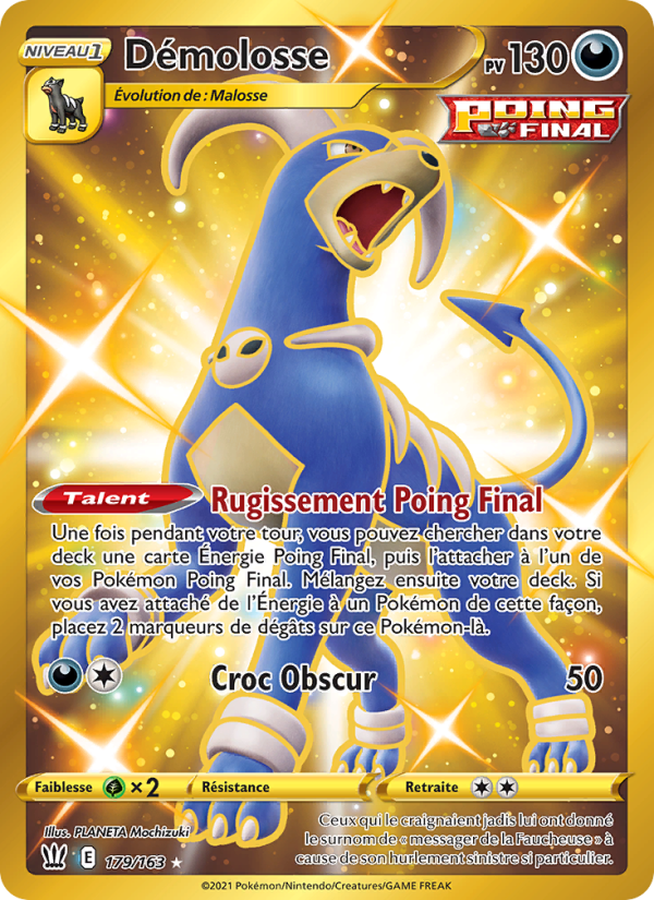 Démolosse 179 — Styles de combat (French Pokémon TCG card)