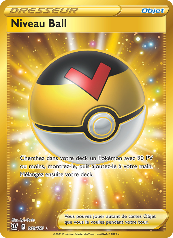 Niveau Ball 181 — Styles de combat (French Pokémon TCG card)